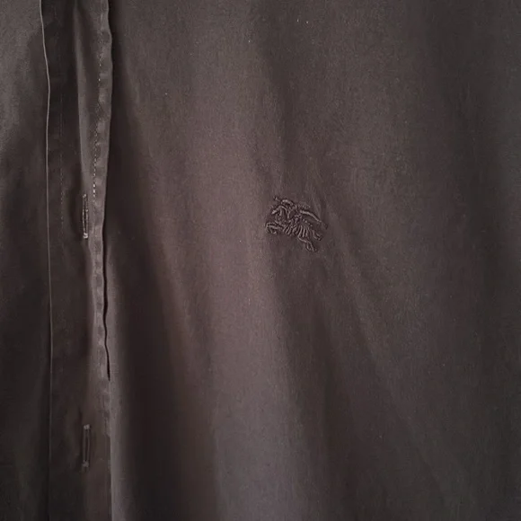 Burberry button up shirt. - Picture 3 of 6